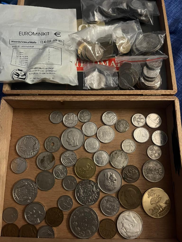 Oude Europese muntencollectie, Postzegels en Munten, Munten en Bankbiljetten | Verzamelingen, Ophalen of Verzenden, Munten