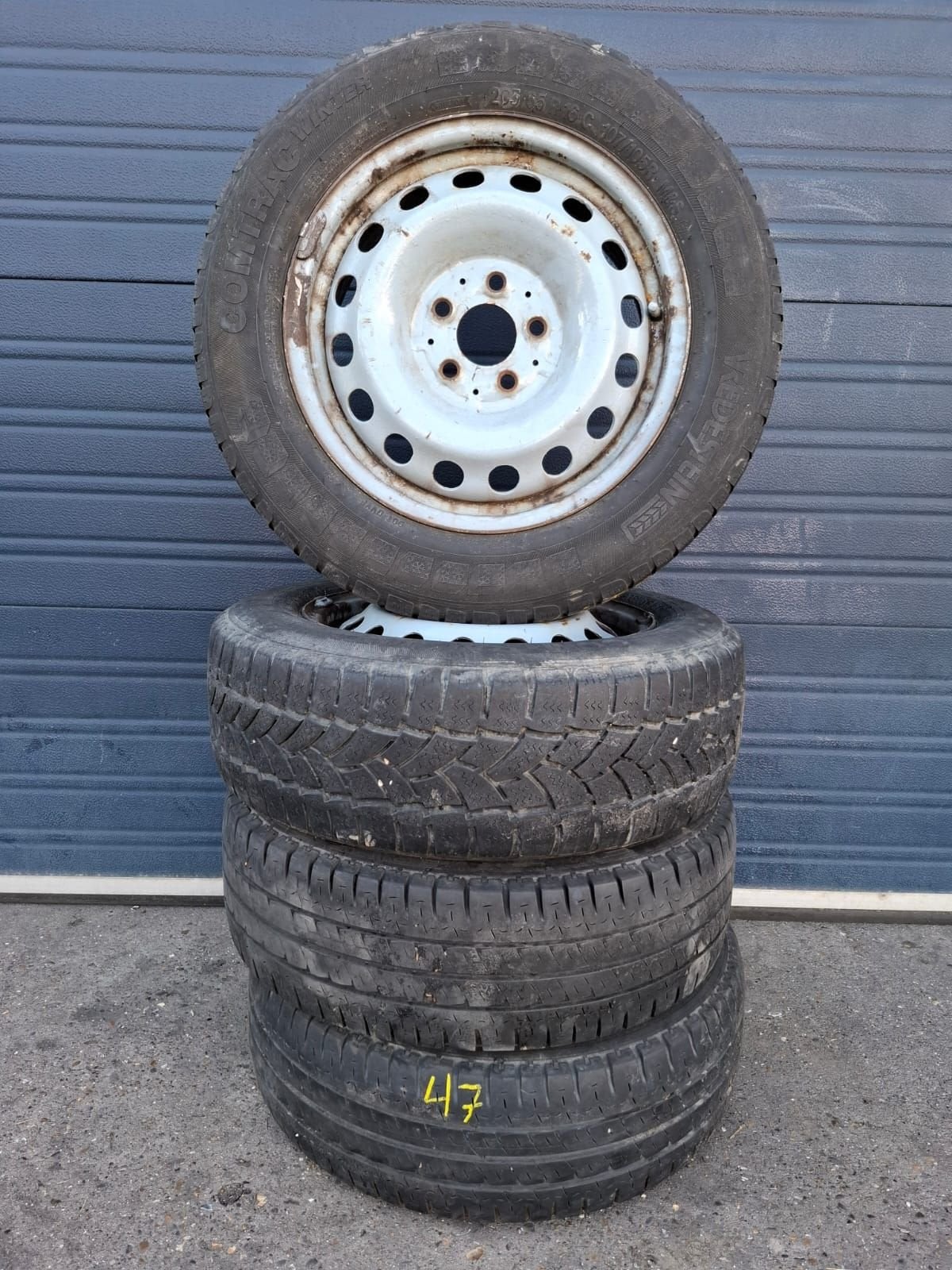 Mercedes-Benz Vito Viano velgen 195-65-16 5x112 - Set 20.47, -, -, Banden en Velgen, Ophalen of Verzenden