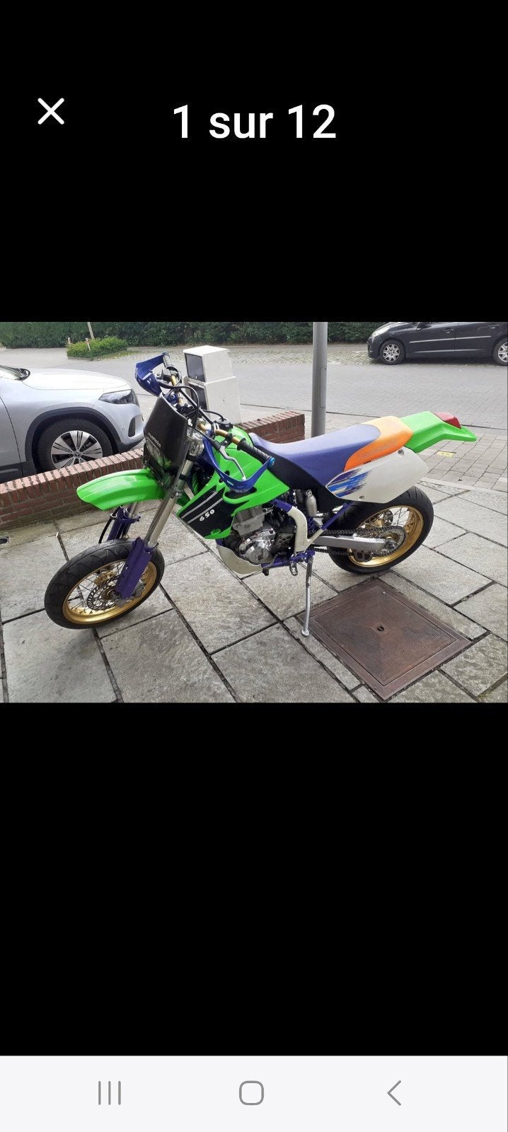 Klx r 650 Sm 96', Enlèvement