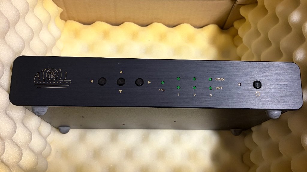 Atoll dac100, Audio, Tv en Foto, Versterkers en Ontvangers, Ophalen, Zo goed als nieuw, Overige systemen