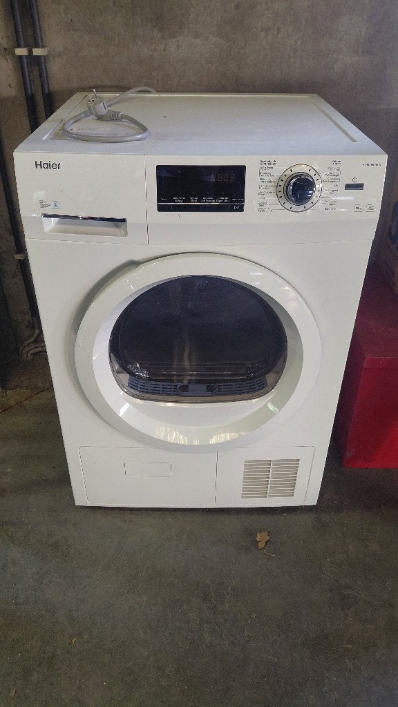 droogkast Haier, Elektronische apparatuur, Wasmachines, Ophalen, Nieuw, Voorlader, 85 tot 90 cm