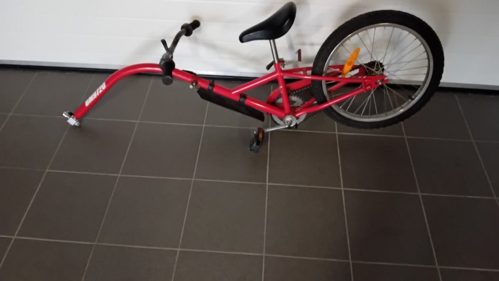 vélo remorque, Enlèvement, Vélo suiveur