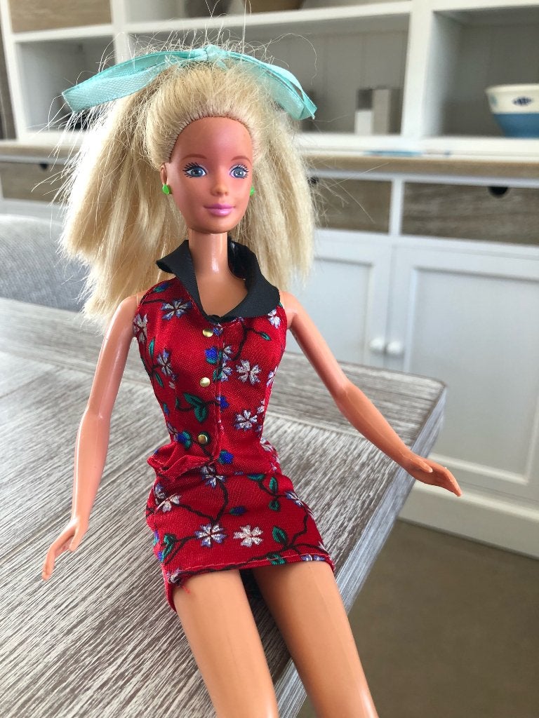 Barbie 1998 | Barbie-stijl #20766, Kinderen en Baby's, Speelgoed | Poppen, Ophalen of Verzenden, Zo goed als nieuw, Barbie