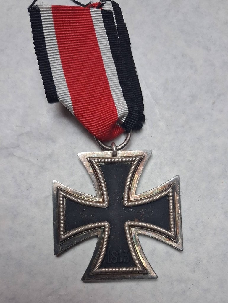 Croix de fer 1939, 2e classe, Envoi, Armée de terre, Ruban, Médaille ou Ailes
