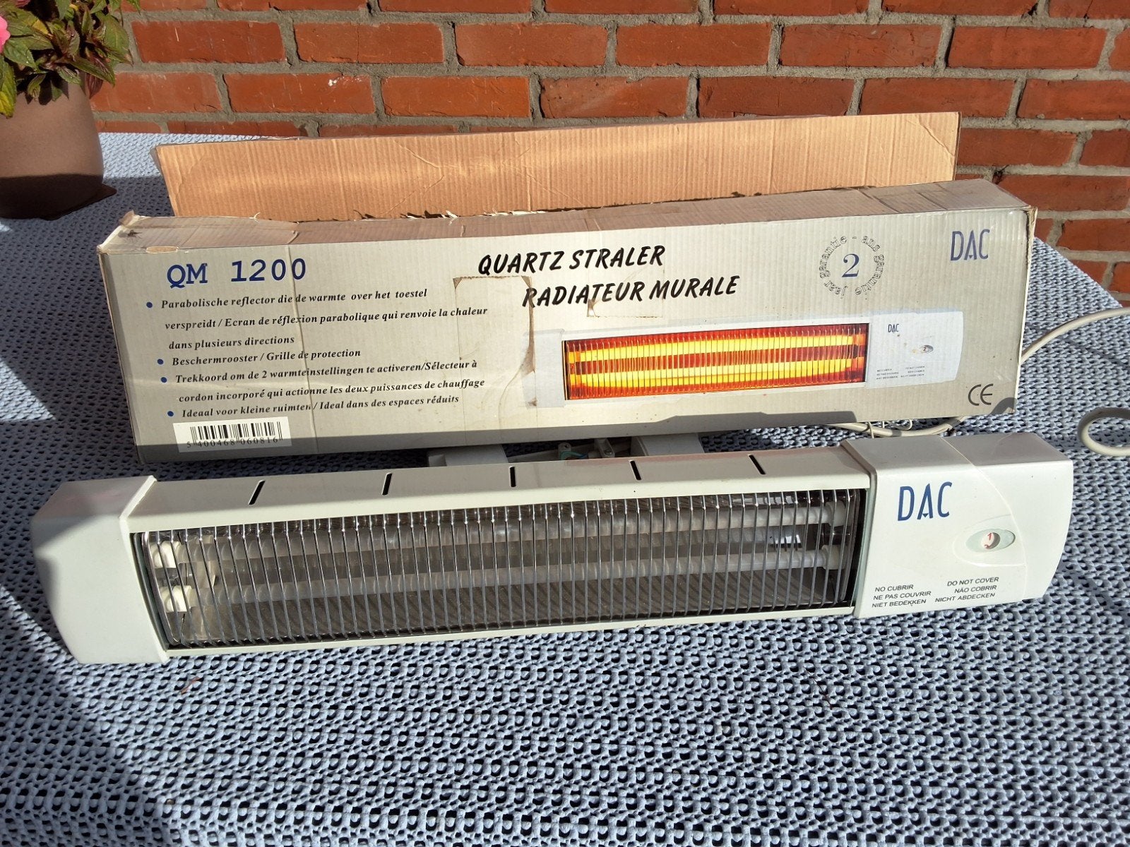 warmte straler, Ophalen of Verzenden, Nieuw