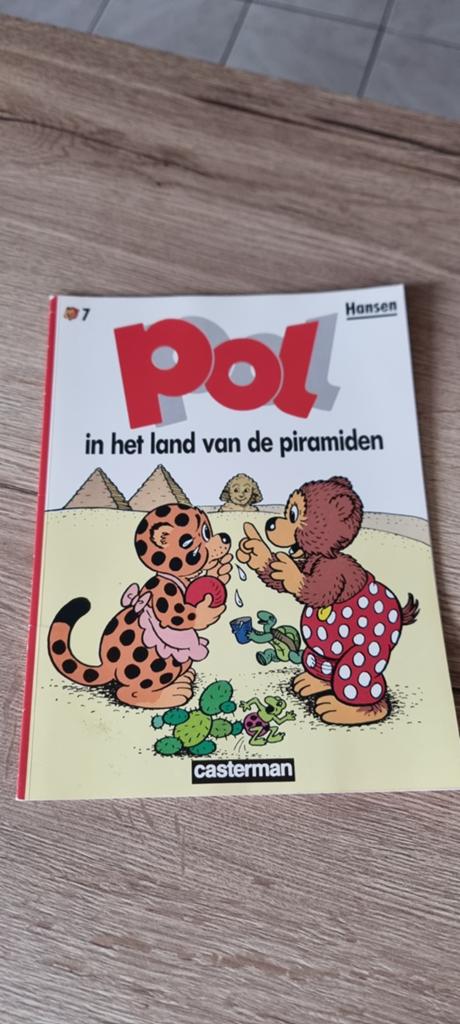 Strip Pol - 7 Pol in het land van de piramiden, Livres, BD, Comme neuf, Une BD, Enlèvement ou Envoi