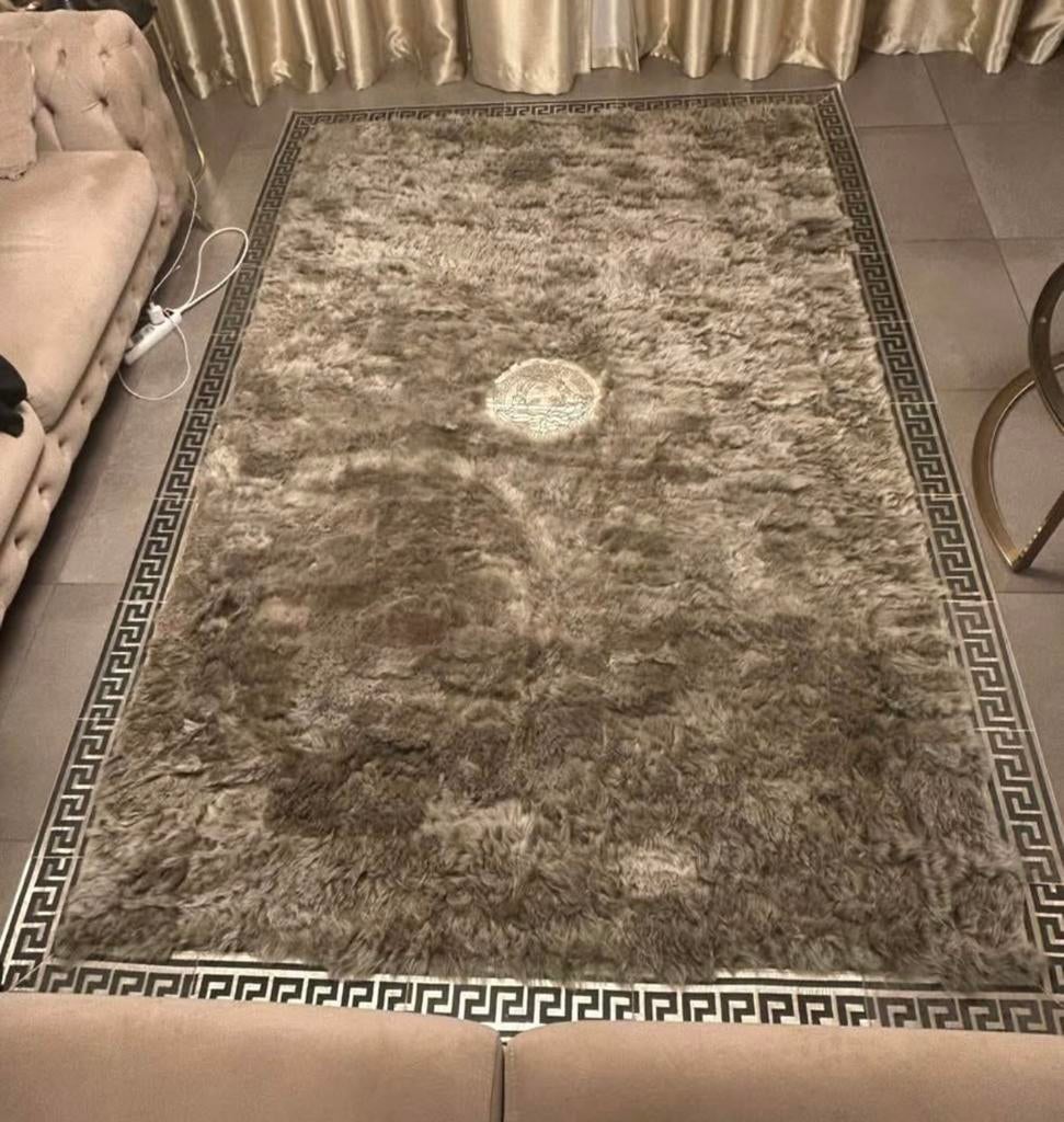 Tapis Versace Beige, Huis en Inrichting, Ophalen, Gebruikt, Beige, 150 tot 200 cm