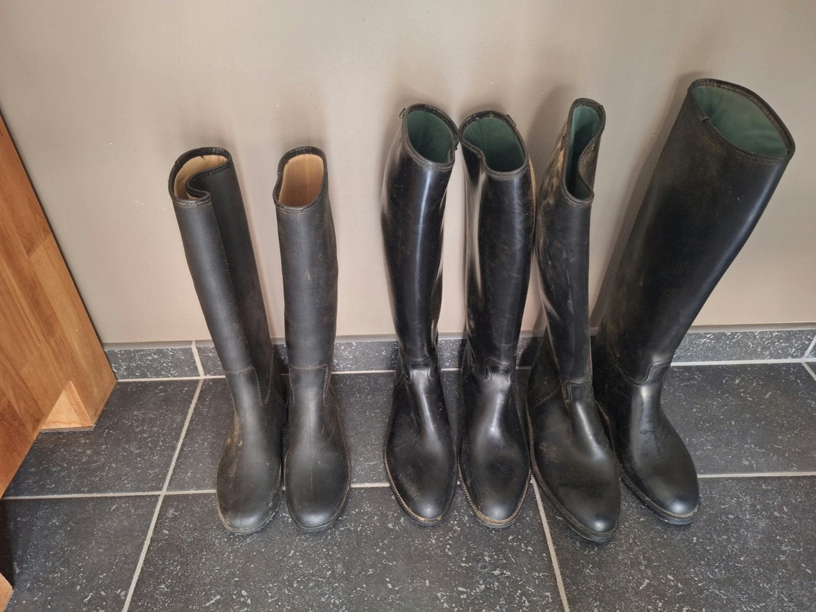 paardrijlaarzen maat 36 en 40 x2, Dieren en Toebehoren, Paardrijkleding, Ophalen, Schoeisel