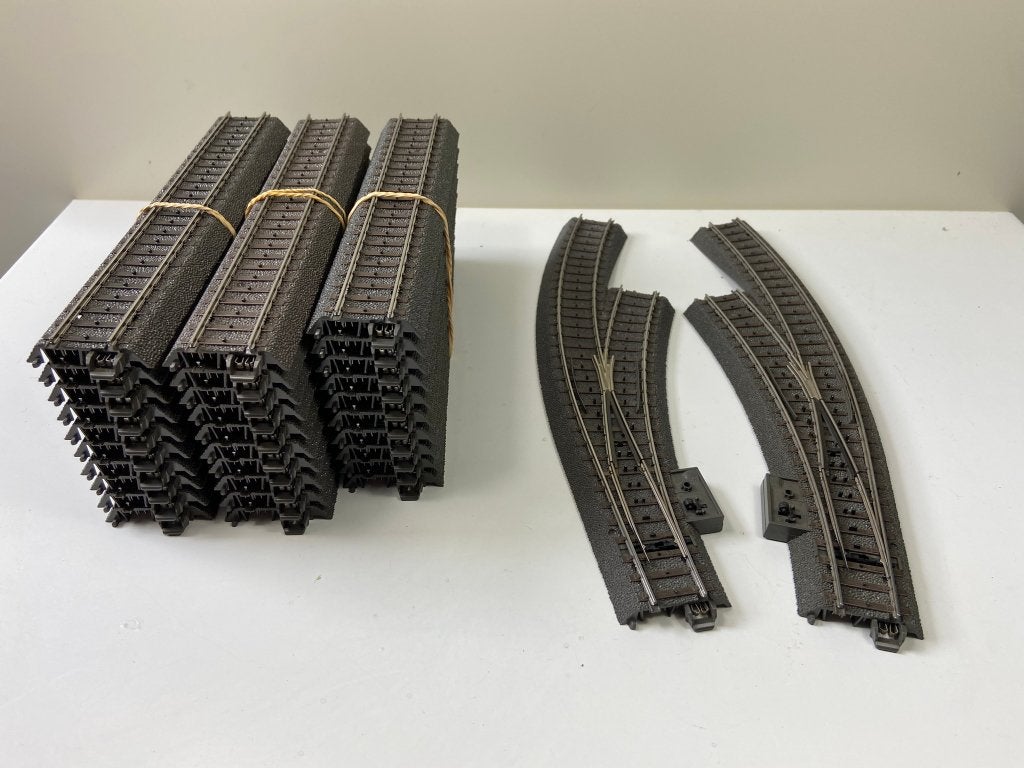 Märklin H0 – 24172/24188/24672 – 32 Rails voie C, Enlèvement ou Envoi, Courant alternatif, Rails, Comme neuf