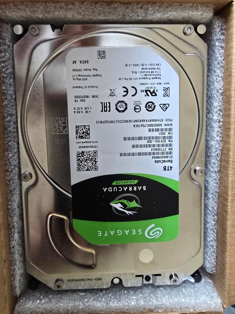 4TB geheugen, Ophalen of Verzenden