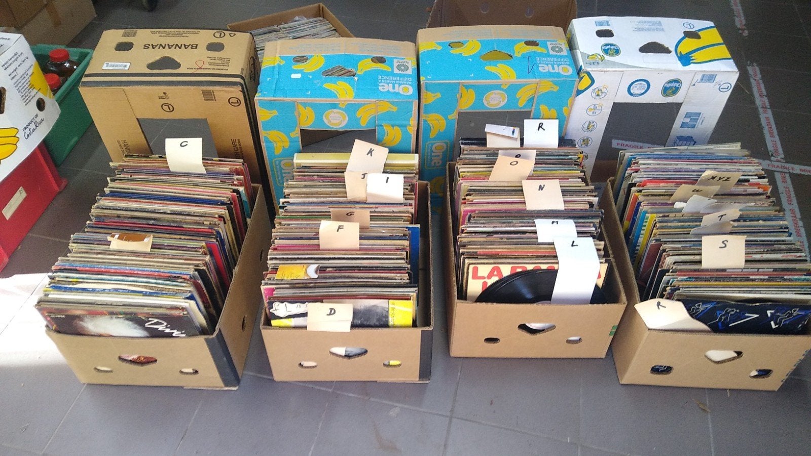 vinyl collectie, Enlèvement, LP
