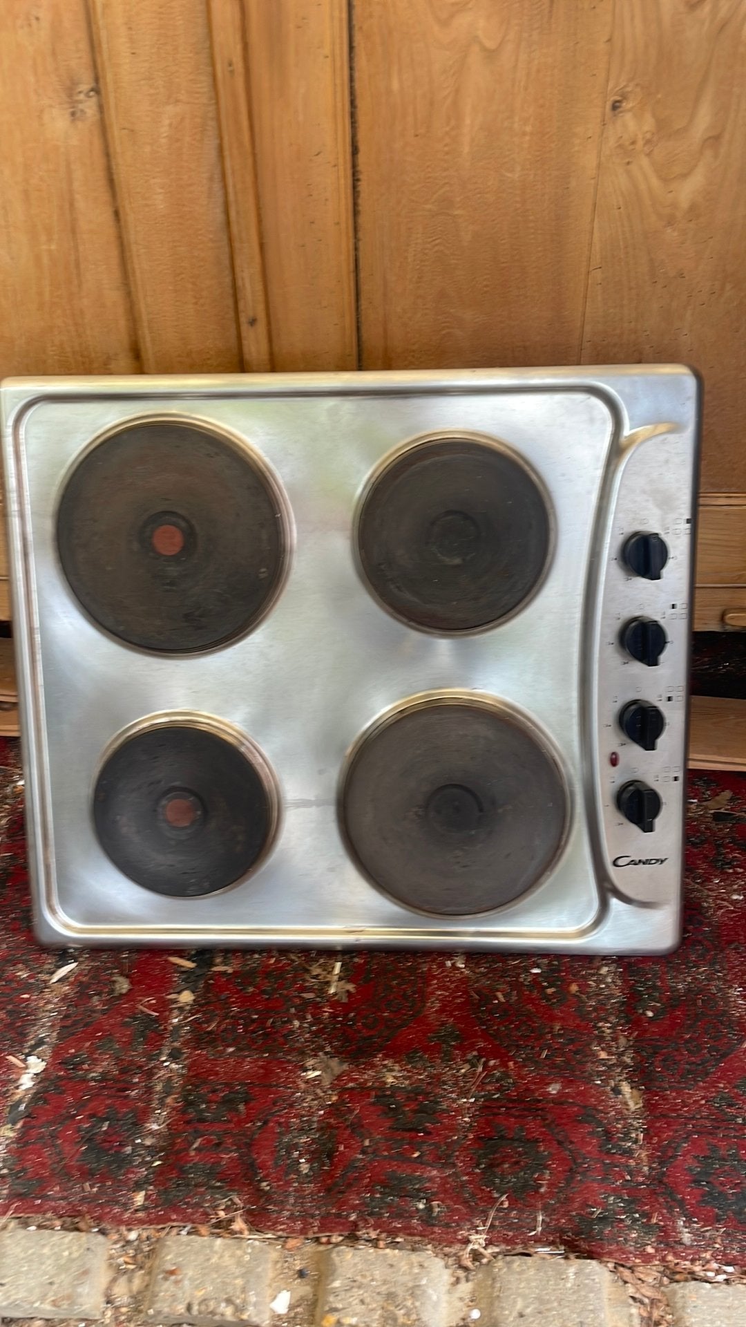 Taque de cuisson electrique candy, Elektronische apparatuur, Kookplaten, Ophalen, Gebruikt, 4 kookzones, Inbouw