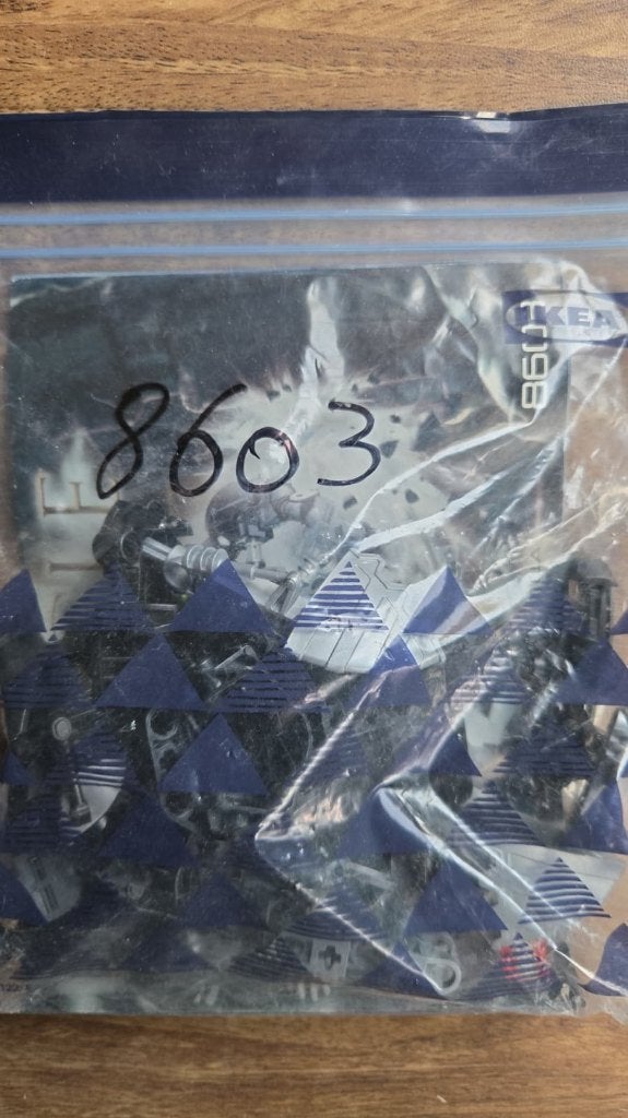 Lego Bionicle 8603 - Toa Whenlla, Gebruikt, Bionicle, Lego, Compleet