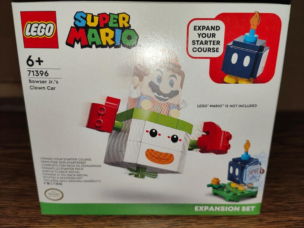 NIEUW - Lego 71396 - Super mario - Bowser jr.'s clown car, Neuf, Lego, Ensemble complet, Pièces supplémentaires incluses