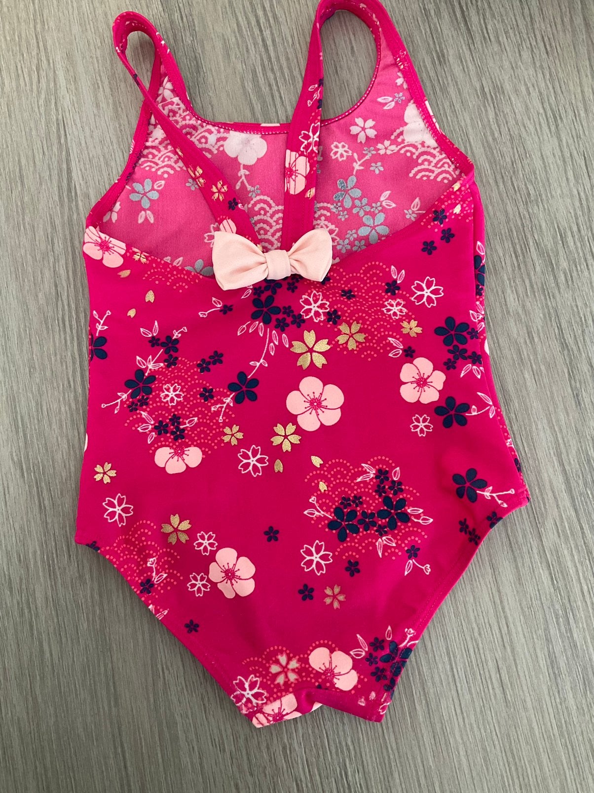Badpak meisje afmetingen zie foto’s (3j), Kinderen en Baby's, Babykleding | Baby-zwemkleding, Gebruikt, Meisje, Badpak, Overige maten