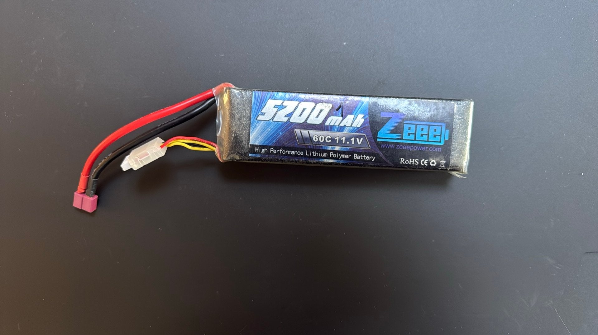 Lipo 3S 5200 mah, Hobby en Vrije tijd, Ophalen of Verzenden, Zo goed als nieuw