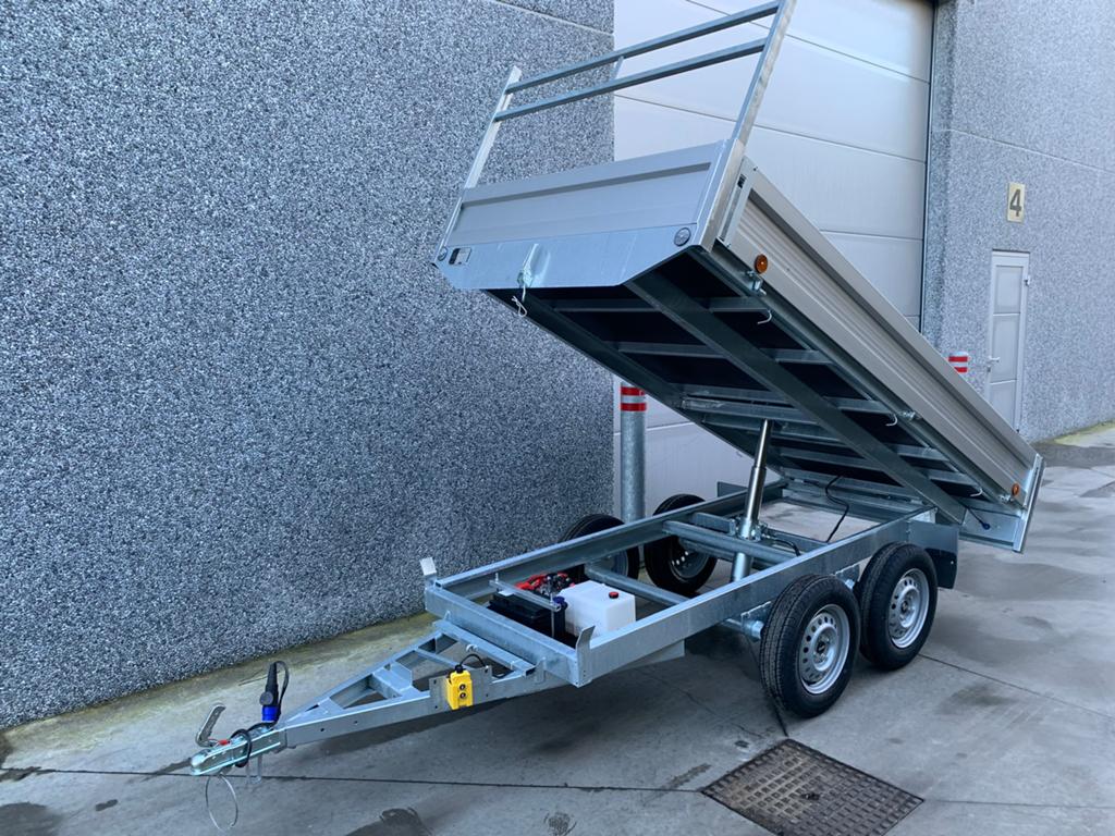 Elektrische kipper aanhangwagen, Ophalen, Nieuw