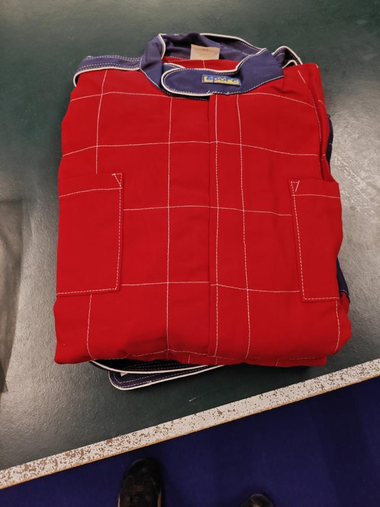 Racing overal rood blauw nieuw, Kleding | Heren, Ophalen of Verzenden, Nieuw, Sporc