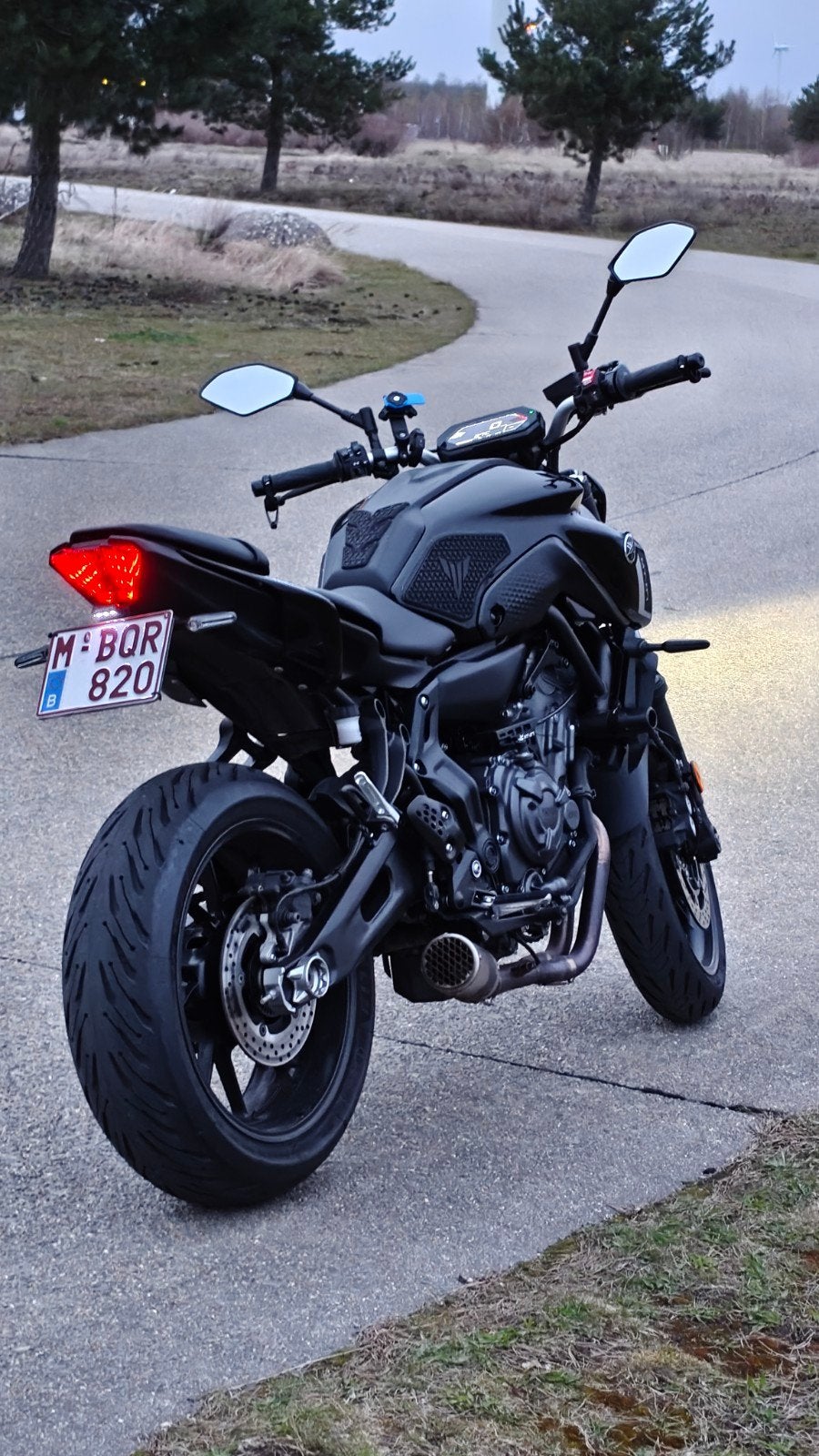 Yamaha MT07, Motos, 2 cylindres, Permis Moto A2 minimum, Éclairage LED, 12 à 35 kW