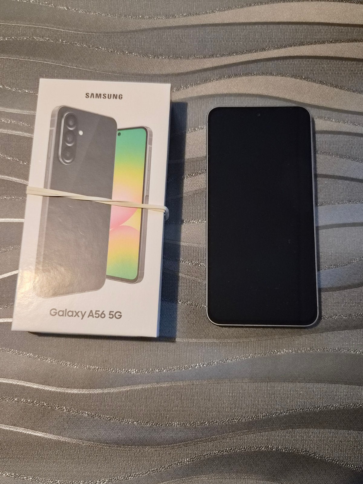 Samsung galaxy a56 5G 128gb + galaxy watch 8, Telecommunicatie, Zwart, Touchscreen, Ophalen of Verzenden, Zo goed als nieuw