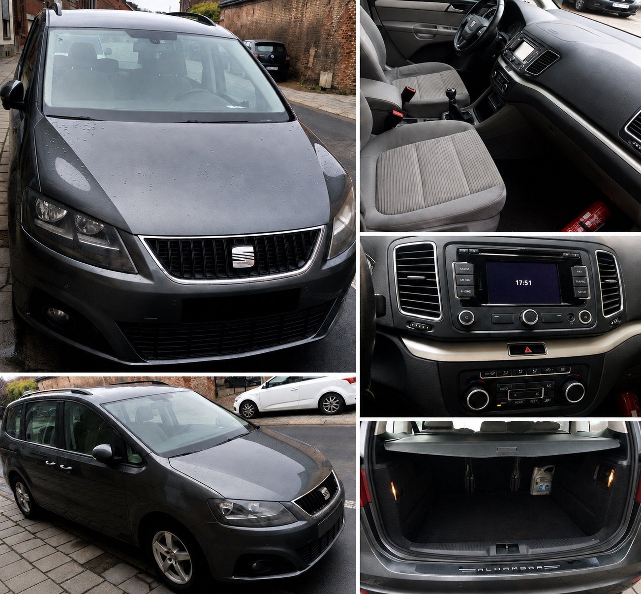 Seat Alhambra, Achat, Entreprise, Boîte manuelle, Diesel