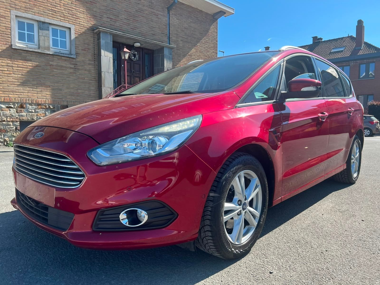 FORD S MAX 2.0 CDTI EURO6, Autos, Rouge, Achat, Euro 6, 7 places