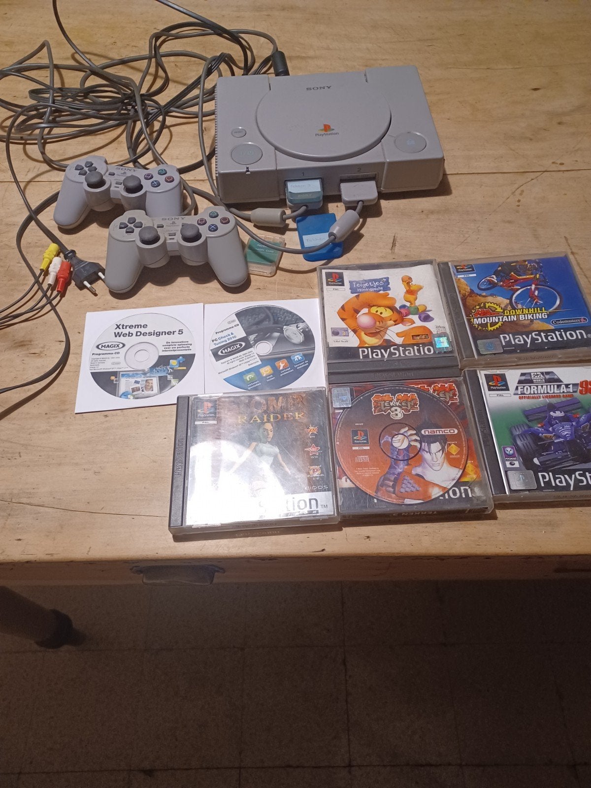 playstation, Ophalen