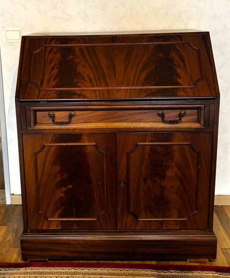 Karaktervolle vintage secretaire – unieke kast, Ophalen, Gebruikt, Antiek