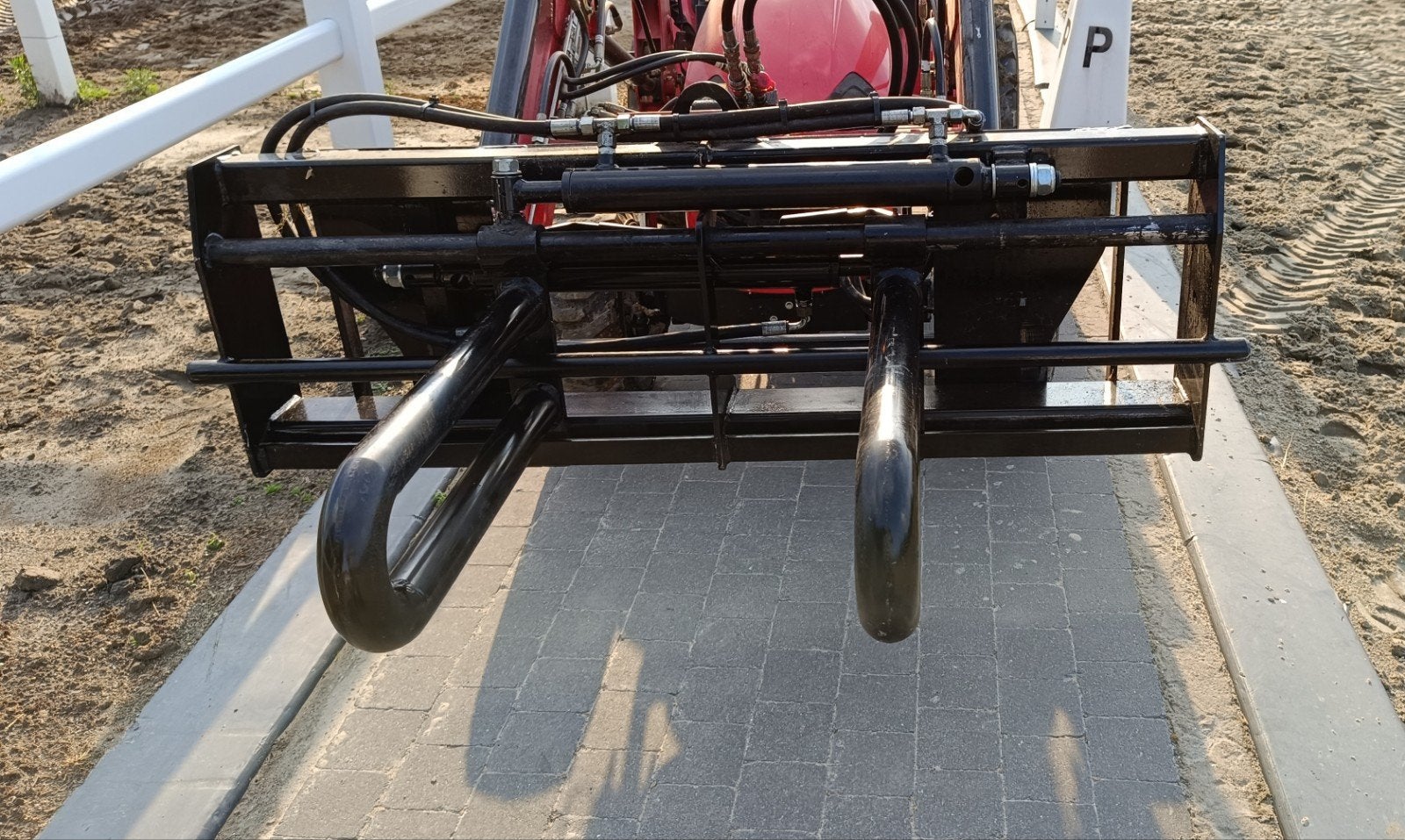Minibalenklem, Ophalen