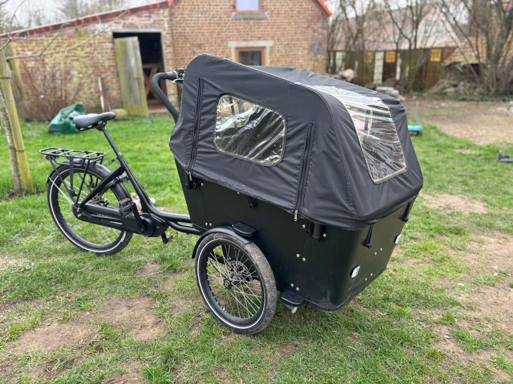 Elektrische bakfiets Fongers Cargo 3 plus, Nieuwstaat, Fietsen en Brommers, Fietsen | Bakfietsen, Zo goed als nieuw, 4 kinderen of meer
