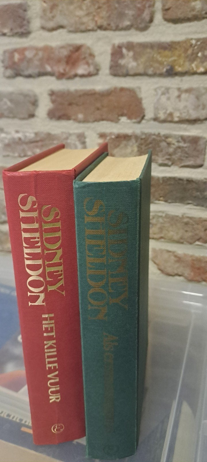 Sidney Sheldon – 2 hardcover  romans, Enlèvement ou Envoi, Utilisé, Sidney Sheldon, Pays-Bas