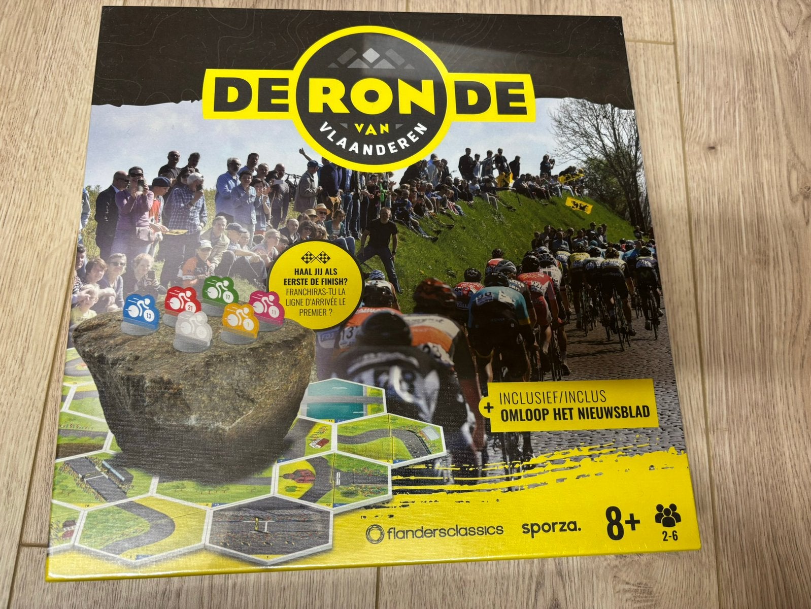 De ronde van vlaanderen spel - nieuw, Ophalen of Verzenden, Zo goed als nieuw