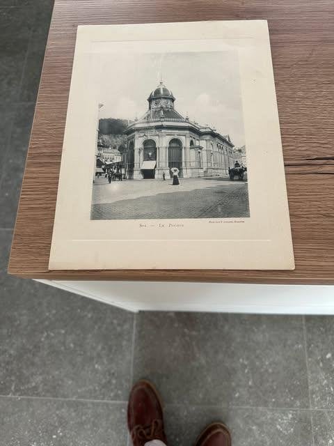 foto Spa le pouchon Photo Jumpertz Bruxelles, Ophalen of Verzenden, Zo goed als nieuw, Gebouw, Foto