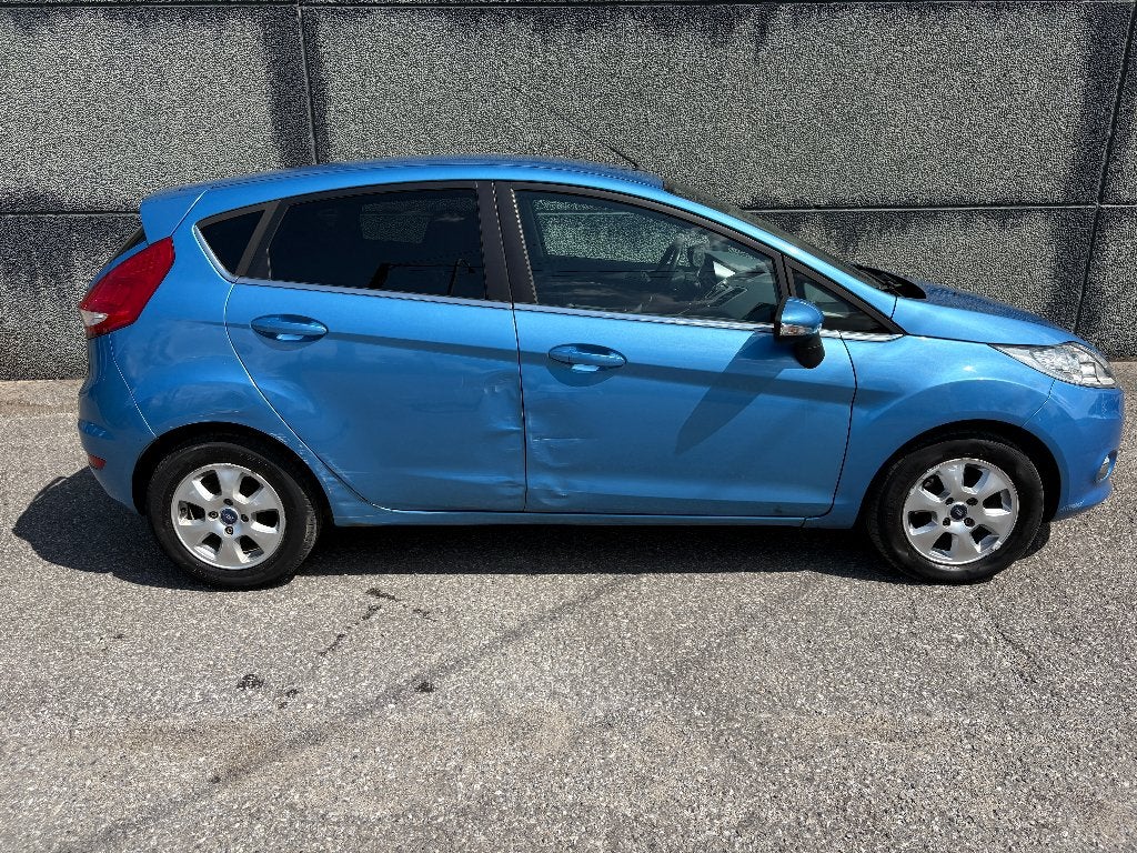 ford fiesta, Auto's, Euro 5, Stof, Zwart, Blauw