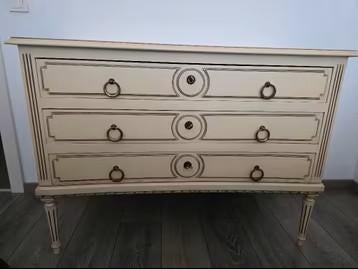 Louis XVI‑stijl (laat 18e eeuw) - 3-ladenkast, Antiek en Kunst, Ophalen