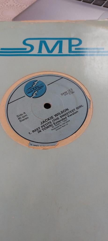 Vynile Jackie Wilson Reet Petite maxi 45 tours