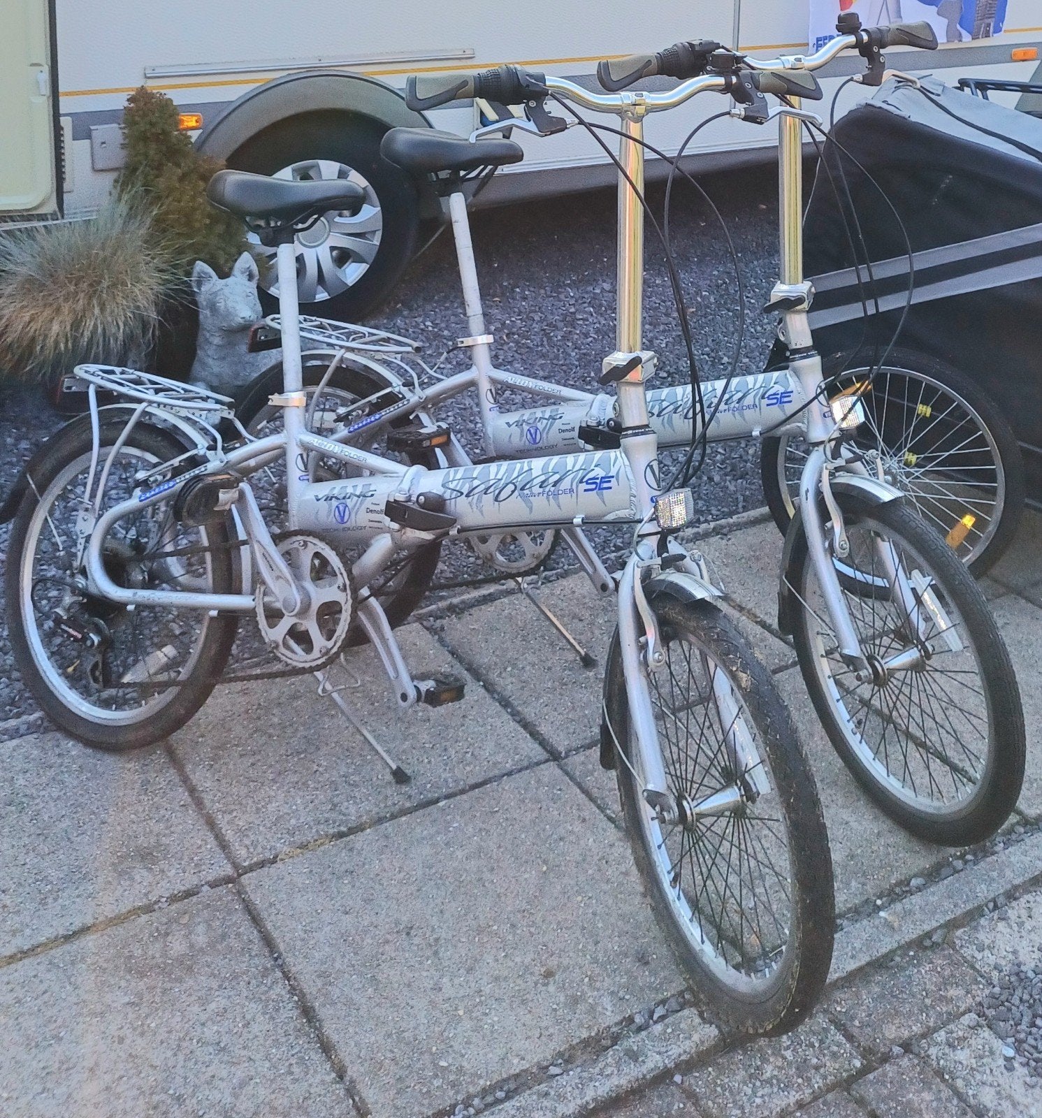 plooifietsen, Gebruikt, Velgrem, Versnellingen, Totaal opvouwbaar