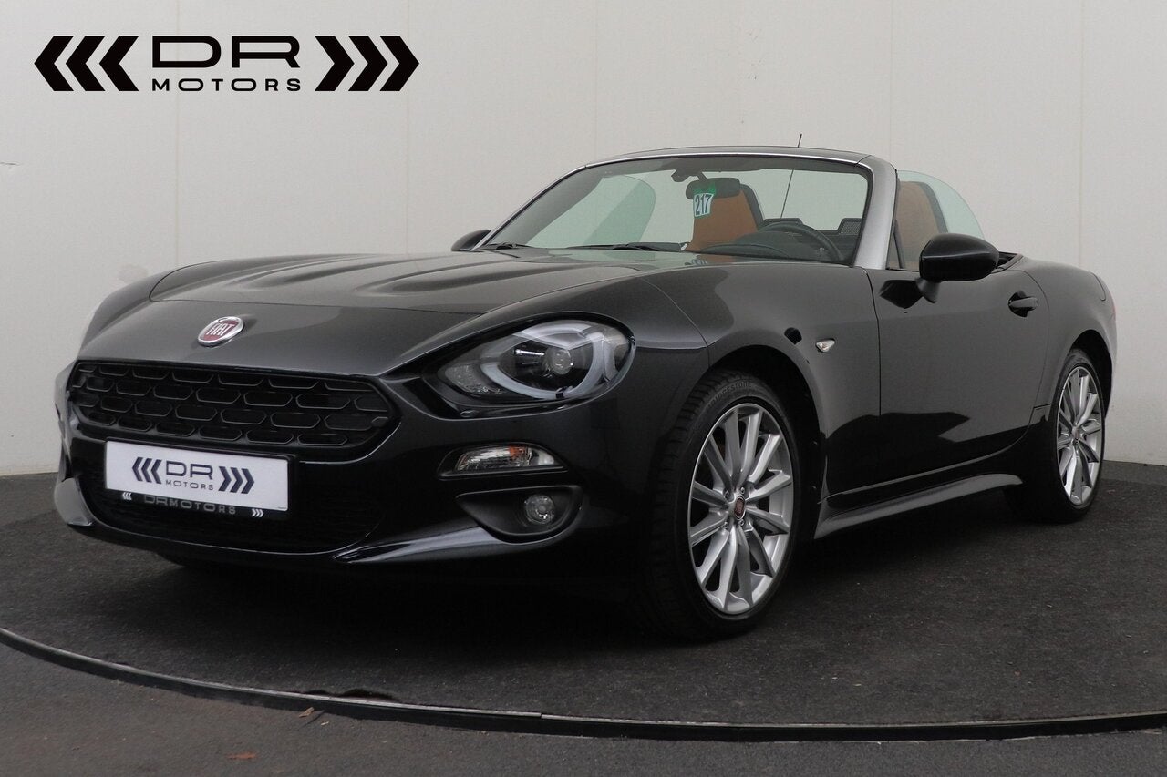 Fiat 124 Spider NF - LEDER - NAVI - TOPSTAAT !!, Auto's, 0 kg, Euro 6, 4 cilinders, Cabriolet