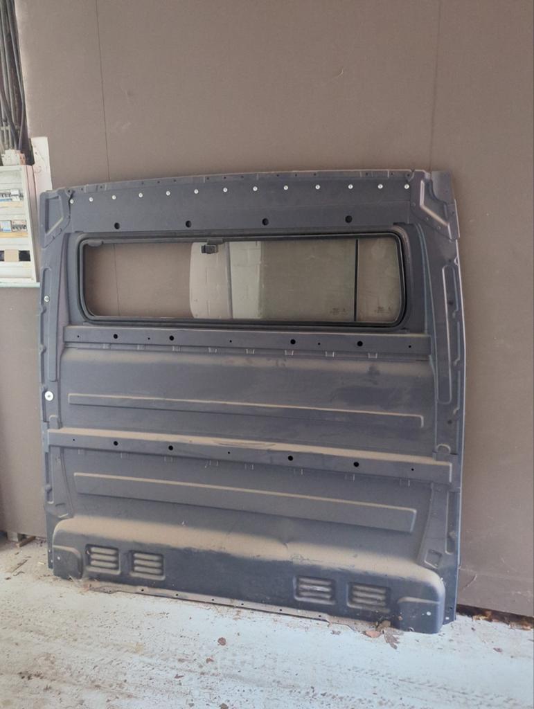 Tussenschot Crafter met raam, Ophalen