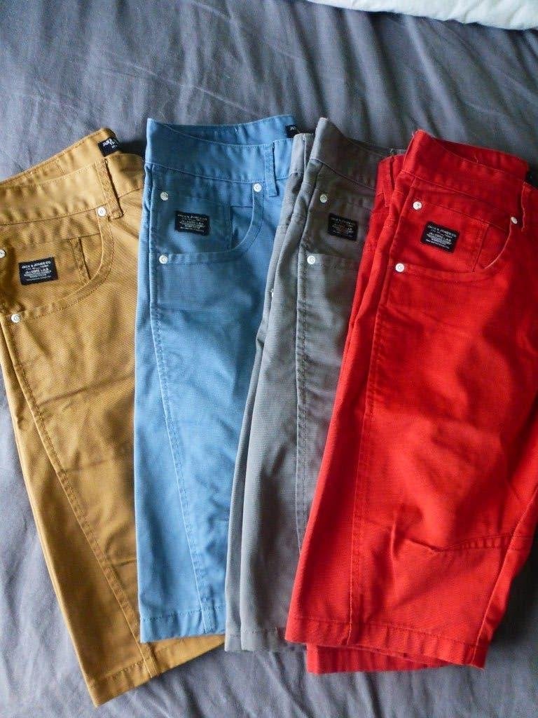 Jack & Jones CO Bermuda's of lange shorts, Ophalen of Verzenden, Zo goed als nieuw