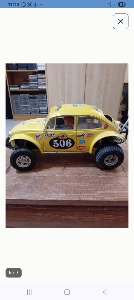 Tamiya Sands Scorcher, Hobby en Vrije tijd, Elektro, Gebruikt, Auto offroad, Ophalen of Verzenden