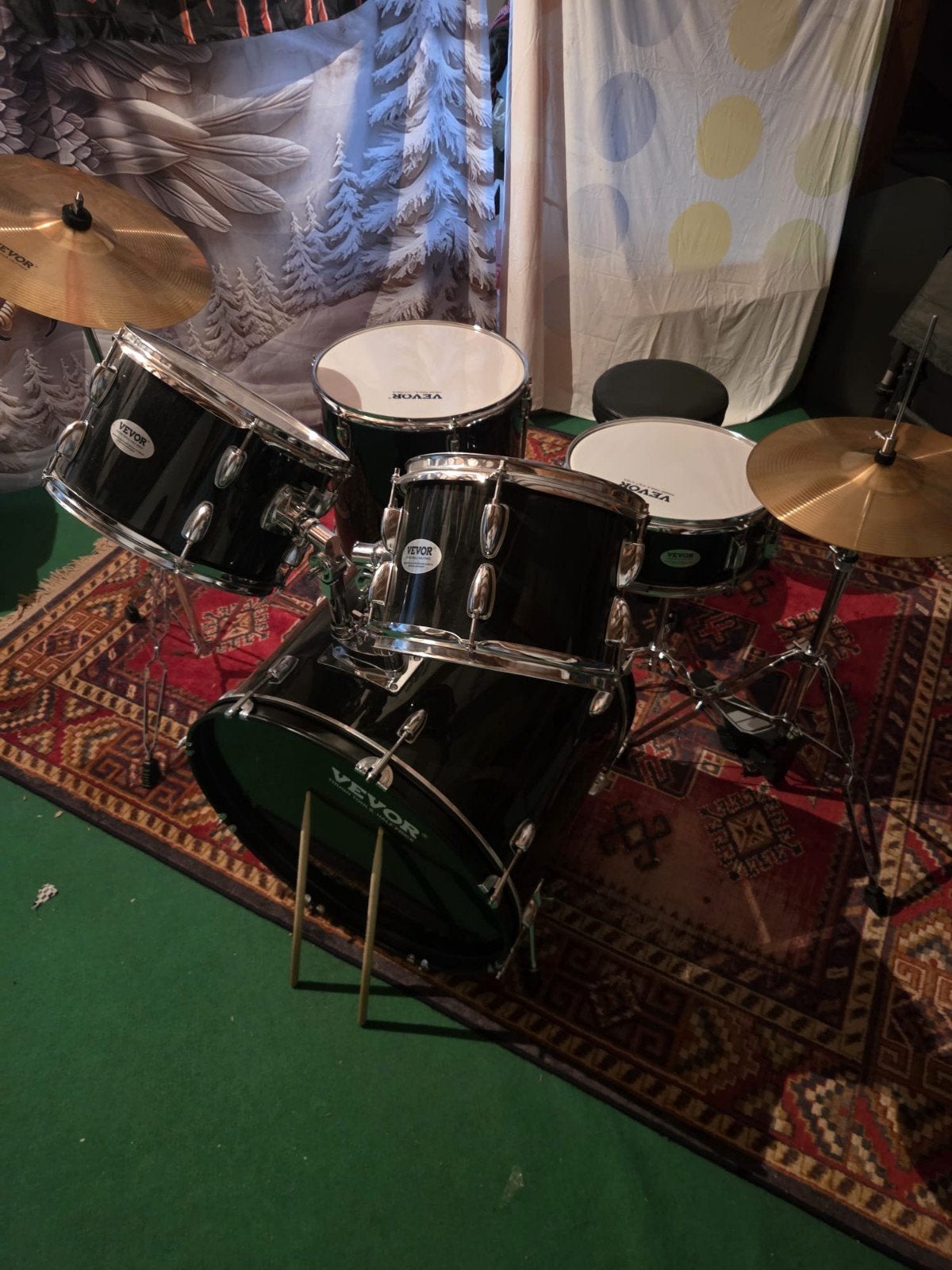 drumstel te koop, Musique & Instruments, Enlèvement