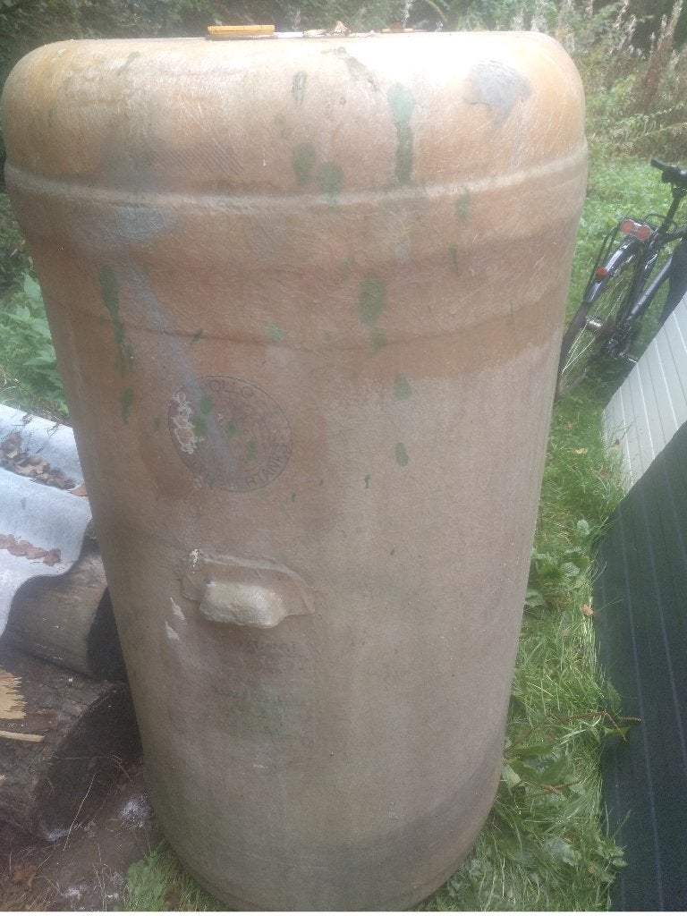 Cuve Citerne Mazout GFK 1100 Litres, Enlèvement, Utilisé