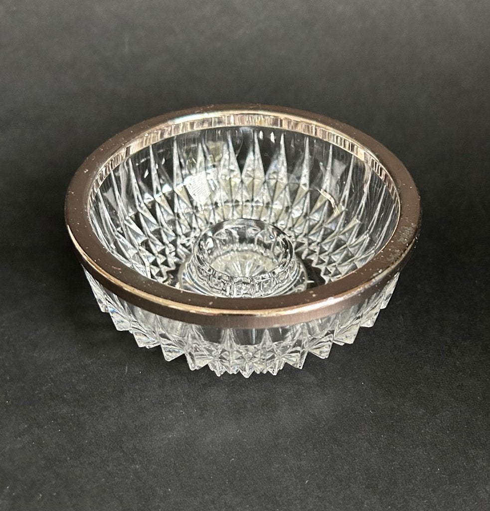 WMF kandelaar kristal en verzilverd, Ophalen of Verzenden, Kristal