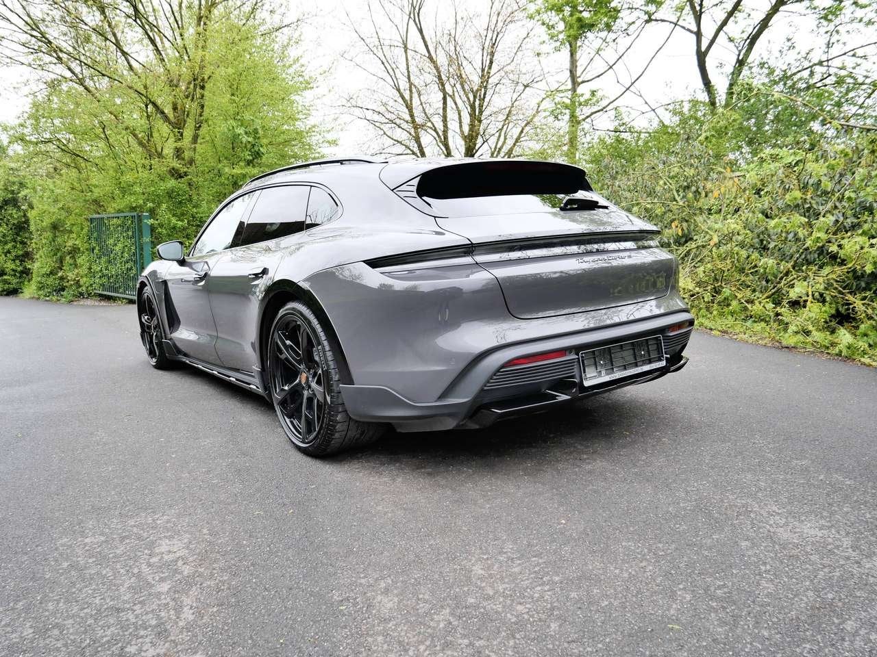 Porsche Taycan Turbo S Cross Turismo, 763pk, Autos, Argent ou Gris, Euro 6, 0 kg, Break