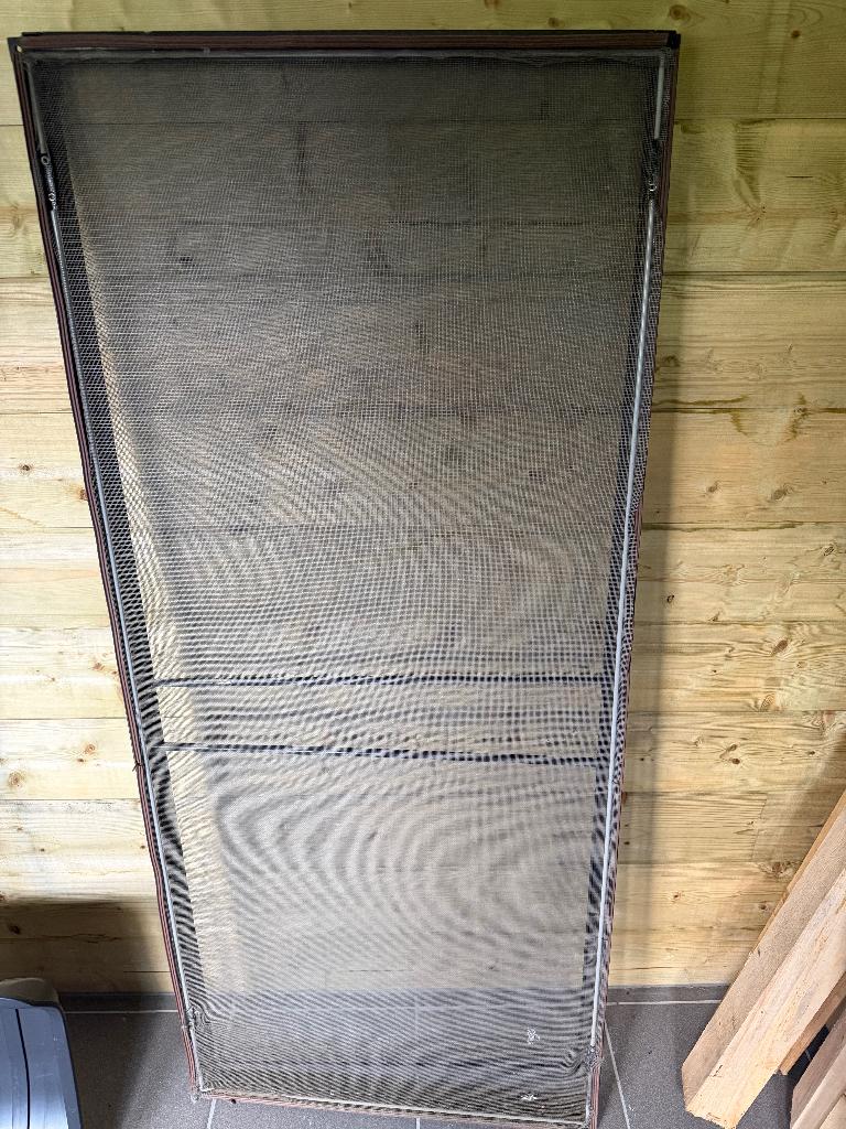 2 vliegenramen 59 x 133,5 cm, Doe-het-zelf en Bouw, Ophalen, Gebruikt, Minder dan 80 cm, Overige typen