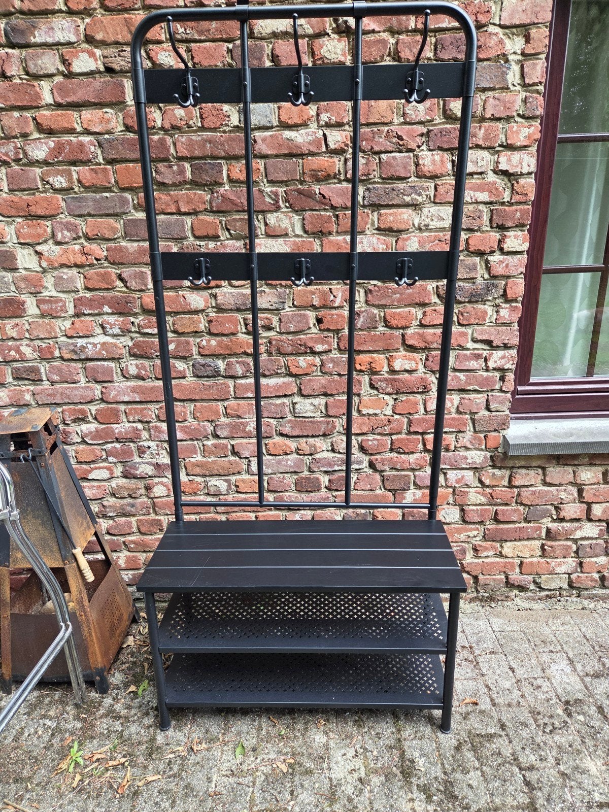 Kapstok met leggers onderaan, Huis en Inrichting, Ophalen
