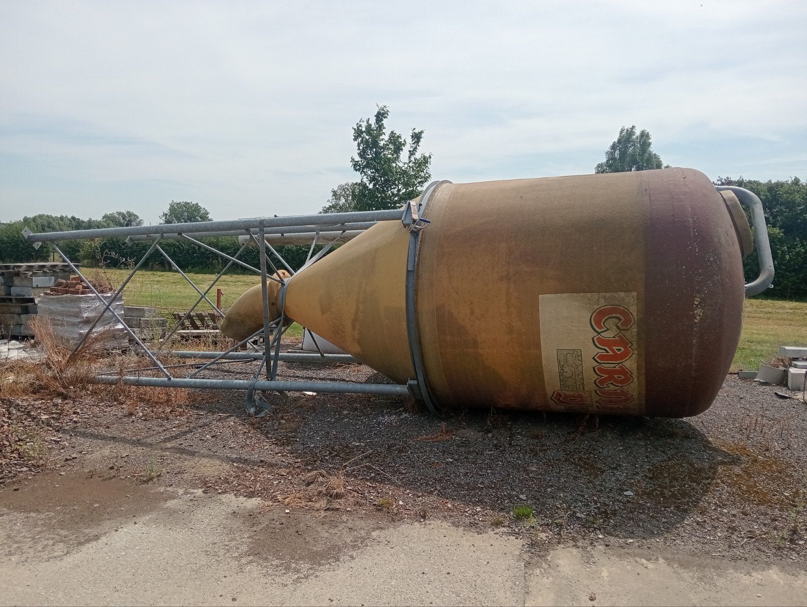 silo 6t, Articles professionnels, Agriculture | Aliments pour bétail, Enlèvement ou Envoi