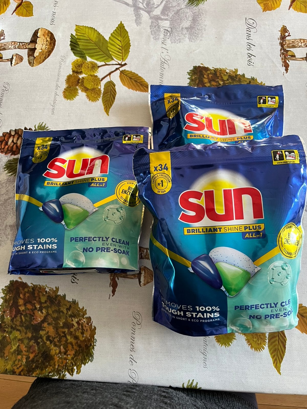 Tablettes SUN , 3 x 34 pastilles pour lave-vaisselle, Ophalen