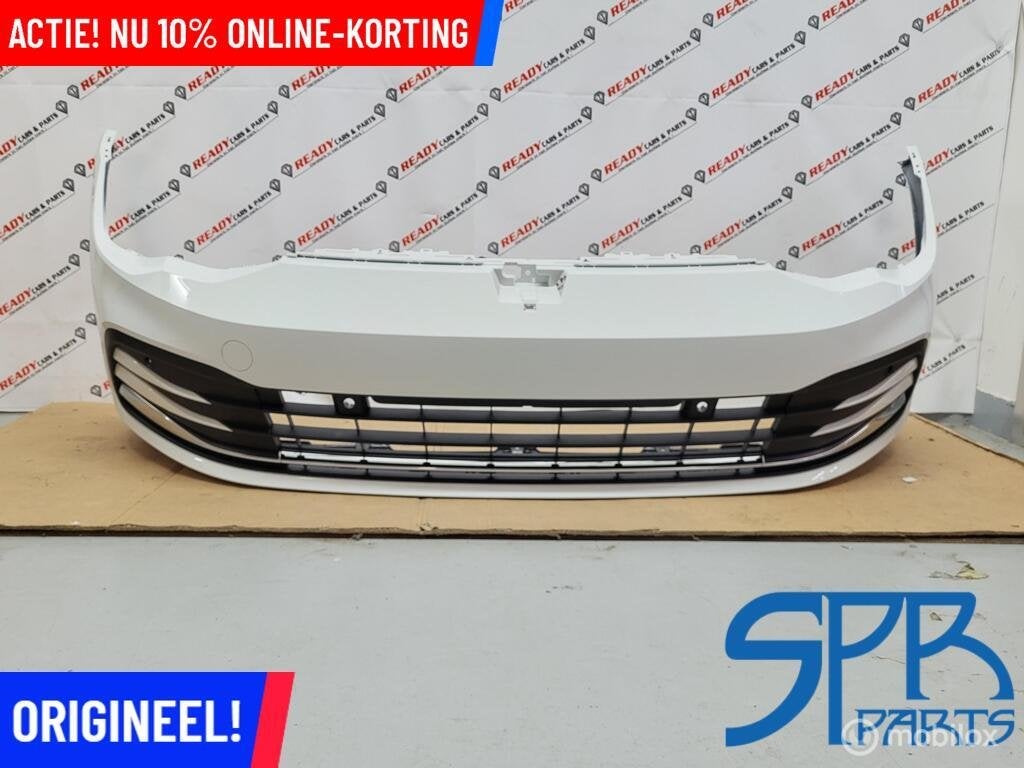 VW GOLF 8 VIII LC9A STYLE Voorbumper CHROOM GRILL 5H0807221J, Nieuw, Ophalen of Verzenden, Bumper, Volkswagen
